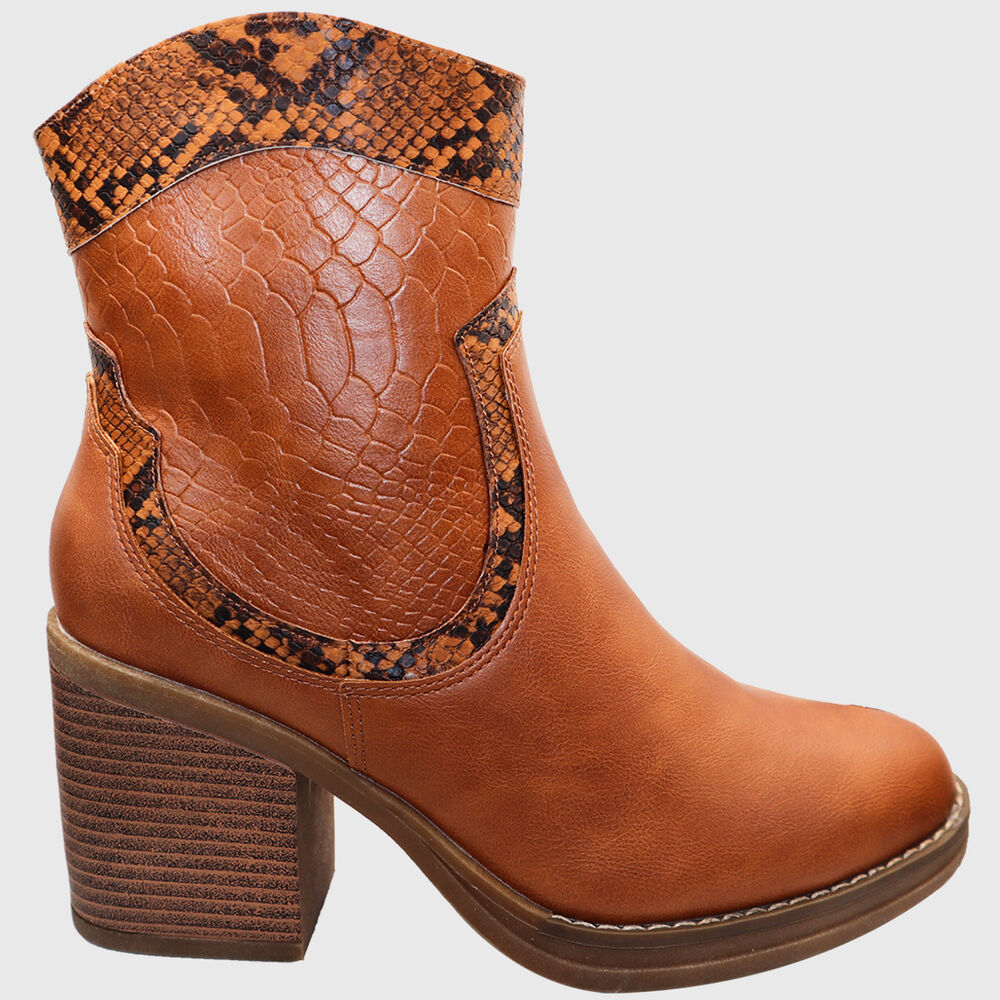 Bota Corta Print Camel image number 2.0